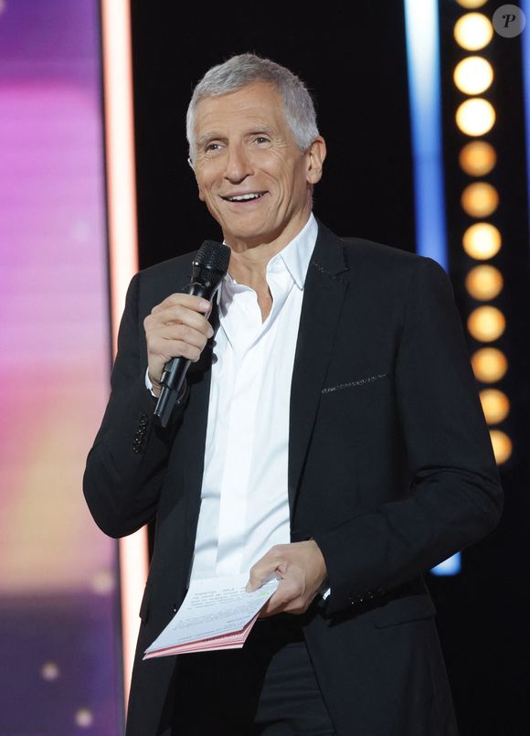 Nagui lors de la 38ème édition du Téléthon dans les studios de France 2 à Paris, le 29 novembre 2024.
© Coadic Guirec / Bestimage