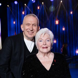 Exclusif - Jean-Paul Gaultier, Line Renaud - Enregistrement de l'émission "Sidaction, ensemble contre le Sida - Merci Line" au Paradis Latin à Paris, qui sera diffusée le 27 mars sur France 2. Le 1er mars 2021.
© C.Guirec-C.Moreau / Bestimage