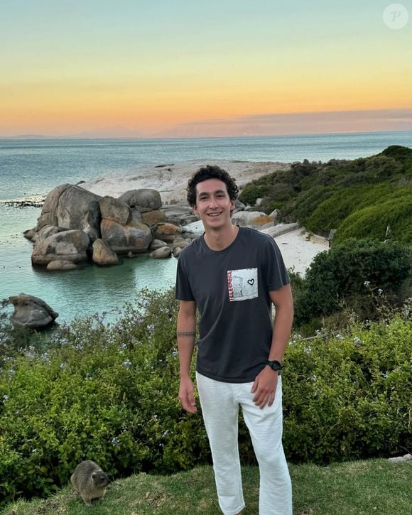 Raphaël Kretz en Afrique du sud le 7 mars 2025. Instagram/Raphaël-Kretz