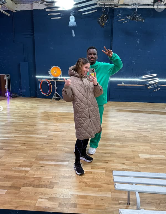 Jungeli dans "Danse avec les stars" sur TF1