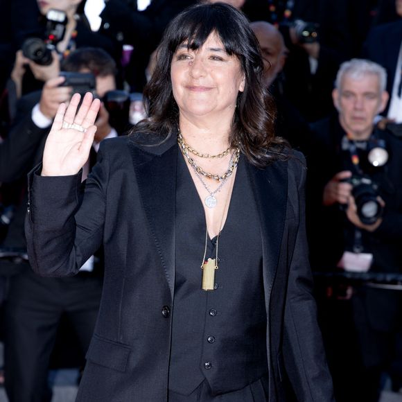 Romane Bohringer - Montée des marches du film " Histoires de la nuit " lors du 79ème Festival International du Film de Cannes, le 21 mai 2026. © Olivier Borde / Bestimage
