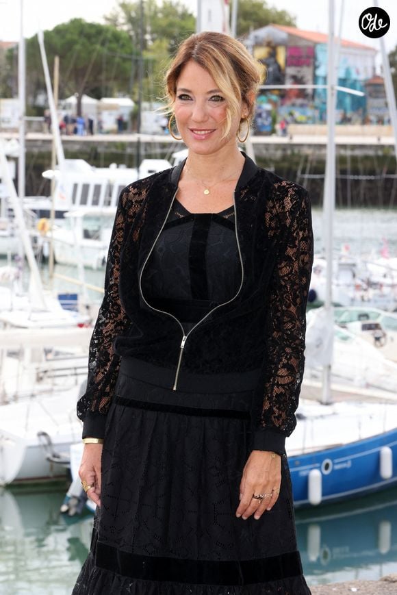 Emma Colberti au photocall de la série "Un si grand soleil" lors de la 23ème édition du Festival de la Fiction tv de la Rochelle 2021 le 18 septembre 2021. © Jean-Marc Lhomer / Bestimage