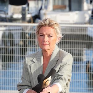 Anne-Elisabeth Lemoine sur le plateau de l'émission "C à vous" lors du 79ème Festival International du Film de Cannes le 14 mai 2026.

© Jack Tribeca / Bestimage