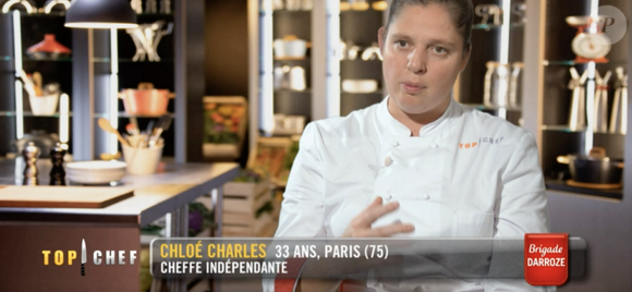 Pour 19,50 euros, les clients profitent d'un menu complet, fait maison et de saison.

Chloé dans "Top Chef 2021", sur M6.