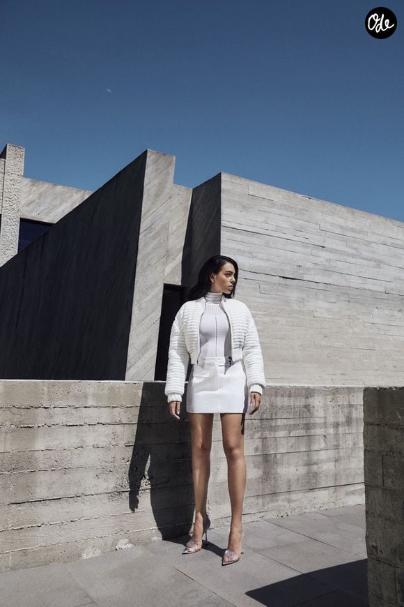 Georgina Rodriguez, compagne de Cristiano Ronaldo, égérie de la campagne automne-hiver 2022 de la marque Genny. Los Angeles. le 5 octobre 2022. Genny via Bestimage