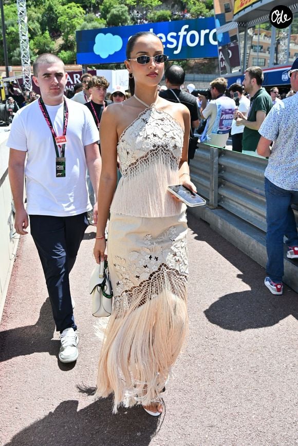 Alexandra Leclerc au Grand prix de Monaco le 7 juin 2026. © Manuele Mangiarotti/IPA via ZUMA Press/Bestimage