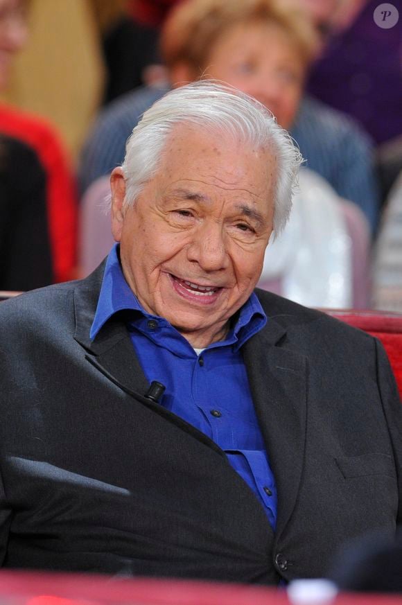 Michel Galabru - Enregistrement de l'émission "Vivement Dimanche" - Emission speciale autour des animaux - a Paris diffusée le 23/12/2012 @AGENCE / BESTIMAGE