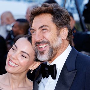 Victoria Luengo, Javier Bardem - Montée des marches du film " El Ser Querido " lors du 79ème Festival International du Film de Cannes, le 16 mai 2026. © Jacovides-Moreau / Bestimage