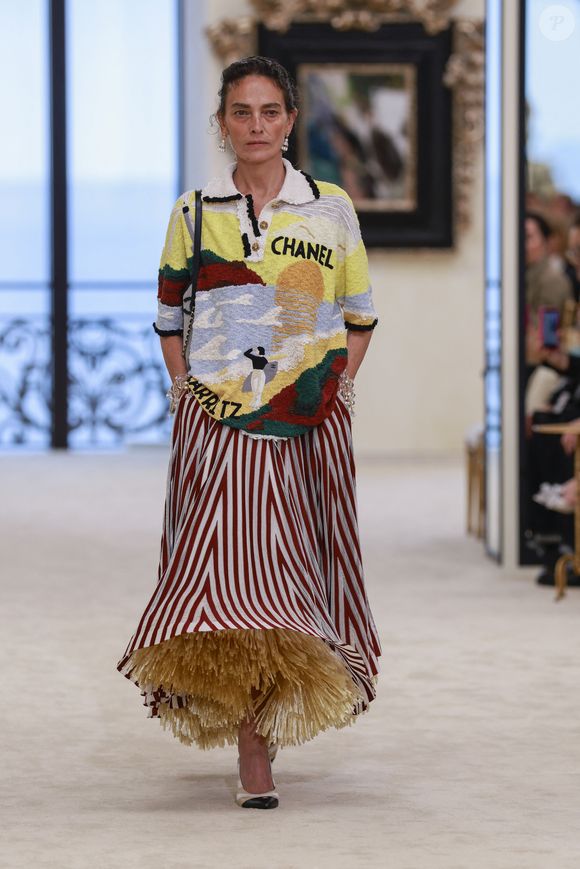 Défilé Chanel "Collection Croisière 2026-2027 (Chanel Cruise)" au Casino municipal de Biarritz, France, le 28 avril 2026. 

© Olivier Borde/Bestimage