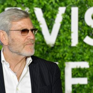 Tcheky Karyo qui recevra une Nymphe de Cristal pour l'ensemble de sa carrière, est sur le photocall du 60eme Festival de Télévision de Monte-Carlo au Grimaldi Forum à Monaco le 21 juin 2021. © Bruno BEBERT / Bestimage