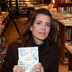 Charlotte Casiraghi dédicace son livre "La fêlure" à la Librairie Galignani à Paris le 3 Février 2026. © Bertrand Rindoff / Bestimage