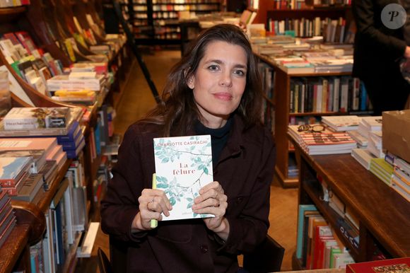 Charlotte Casiraghi dédicace son livre "La fêlure" à la Librairie Galignani à Paris le 3 Février 2026. © Bertrand Rindoff / Bestimage