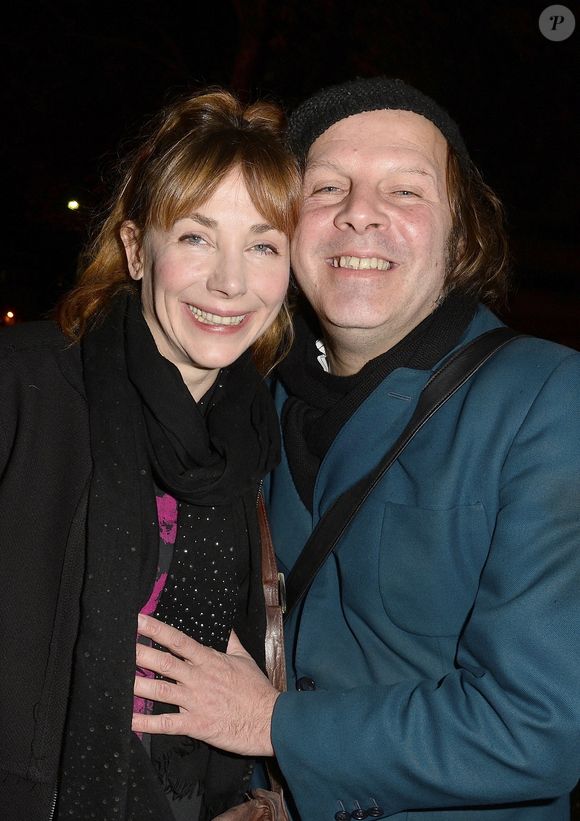 Julie Depardieu et son compagnon Philippe Katerine -  People assistent au concert de Arielle Dombasle à la Cigale à Paris le 4 novembre 2015. © Guirec Coadic / Bestimage