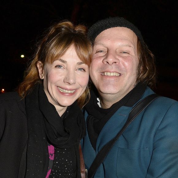 Julie Depardieu et son compagnon Philippe Katerine -  People assistent au concert de Arielle Dombasle à la Cigale à Paris le 4 novembre 2015. © Guirec Coadic / Bestimage