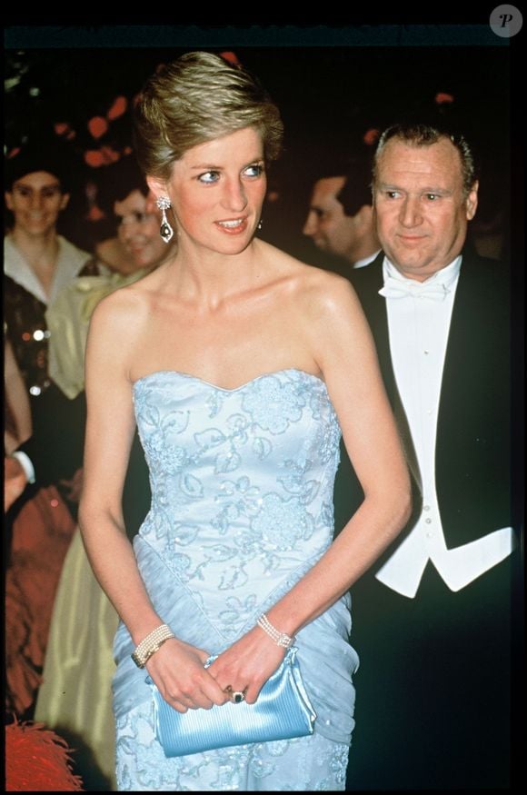 La princesse Diana à Birthright Hall (Archives) © Agence Bestimage