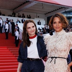 Juliette Binoche, Halle Berry - Montée des marches de la cérémonie de clôture du 78ème Festival International du Film de Cannes, au Palais des Festivals à Cannes. Le 24 mai 2025
© Jacovides-Moreau / Bestimage