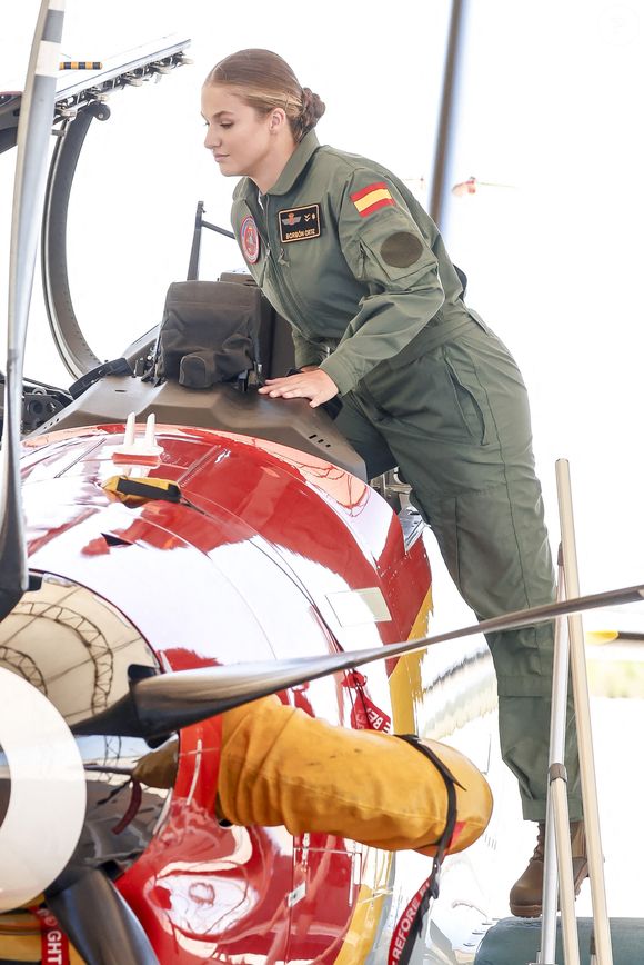 La princesse Leonor assiste à son premier jour à l'académie de l'armée de l'air à San Javier, Murcie, le 1er septembre 2026 à San Javier, Espagne par Archie Andrews/ABACAPRESS.COM