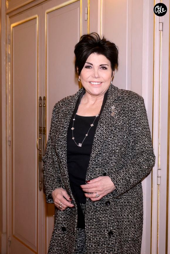 Liane Foly à la 150 ème du spectacle "Tombé du ciel" de Jeanfi Janssens à la Comédie des Champs Elysées à Paris le 13 février 2025. Spectacle suivi d'une réception Restaurant Manko.

© Cédric Perrin / Bestimage