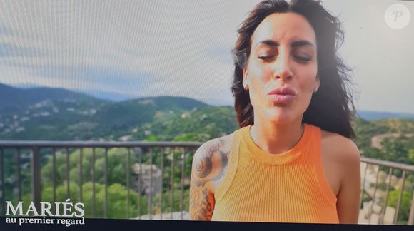 Marie dans l'épisode de "Mariés au premier regard 2025" du 28 avril, sur M6