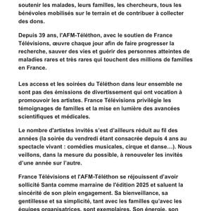 Communiqué de France Télévisions