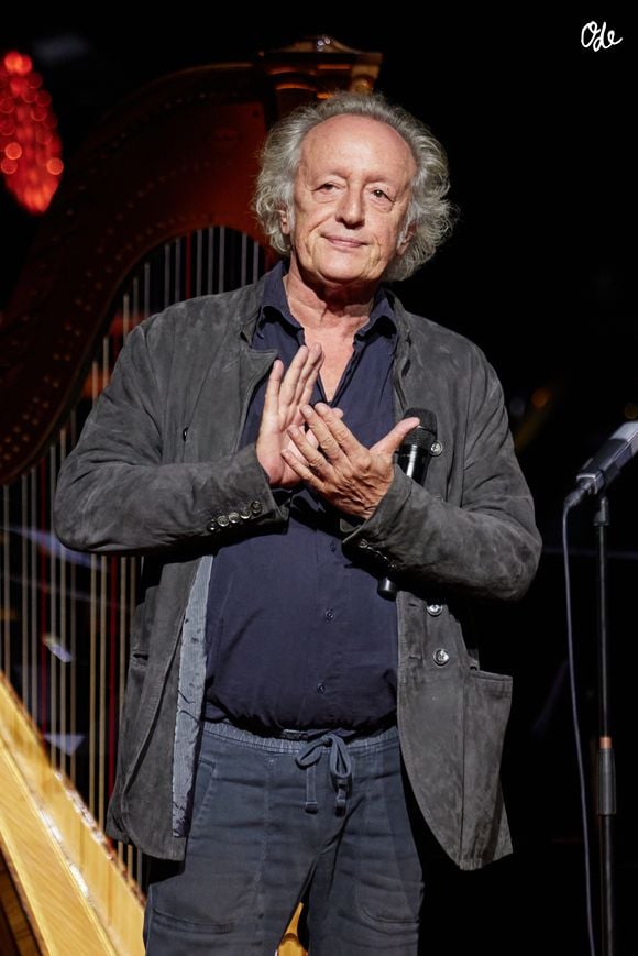 Exclusif - Didier Barbelivien - Scène - Spectacle symphonique Claude Lelouch "D'un film à l'autre" au Palais des Congrès de Paris le 14 novembre 2022. RINDOFF-MOREAU / BESTIMAGE