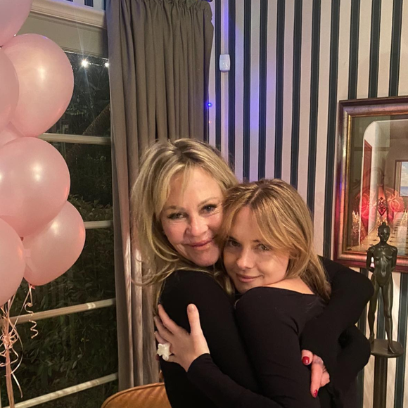 Stella del Carmen Banderas et sa mère, Melanie Griffith - Capture Instagram