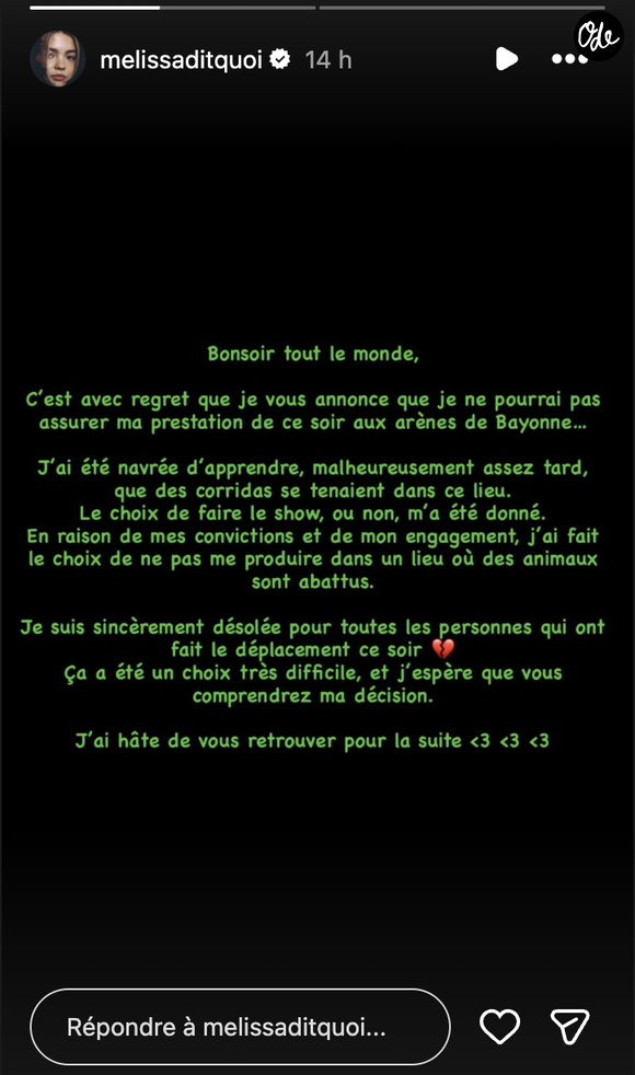 Des élèves de la Star Academy annulent leur présence à Bayonne.