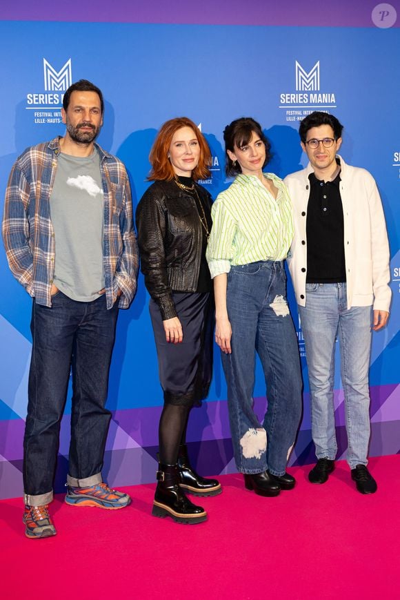 La star de HPI avait aussitôt su qu'elle voulait en faire son métier.

Les membres du casting de HPI Mehdi Nebbou, Audrey Fleurot, Berangere McNeese et Jeremy Lewin assistent à un photocall pendant le Festival Series Mania le 16 mars 2024 à Lille, France. Photo by Sebastien Courdji/ABACAPRESS.COM