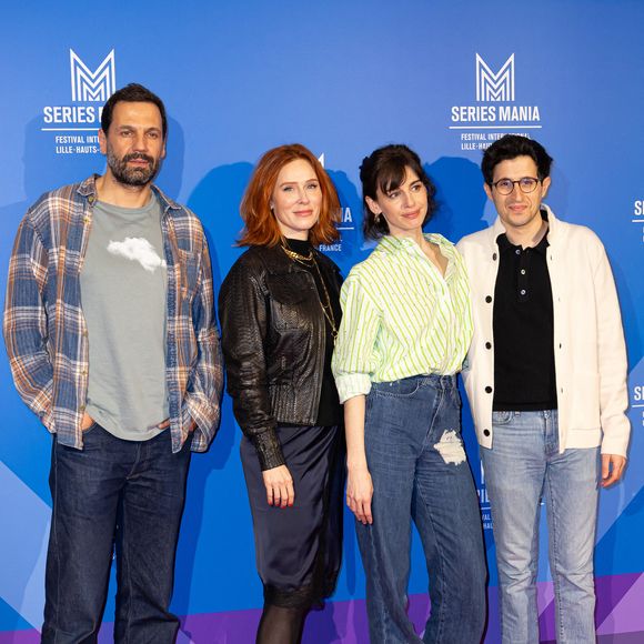 La star de HPI avait aussitôt su qu'elle voulait en faire son métier.

Les membres du casting de HPI Mehdi Nebbou, Audrey Fleurot, Berangere McNeese et Jeremy Lewin assistent à un photocall pendant le Festival Series Mania le 16 mars 2024 à Lille, France. Photo by Sebastien Courdji/ABACAPRESS.COM