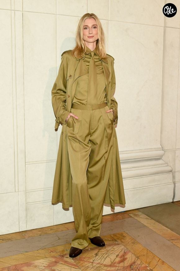 Elizabeth Debicki au défilé Ralph Lauren, collection prêt-à-porter printemps/été 2027 à New York, le 9 septembre 2026. Crédit photo : BFA.com / Backgrid USA / Bestimage