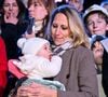 Maud Fontenoy, la navigatrice et son 5eme enfant, sa fille Eléa, durant la soirée d'ouverture de la 140eme édition du Carnaval de Nice "Roi des Oceans" à Nice, le 15 février 2025. Le Carnaval se déroule du 12 février au 2 mars 2025. Le Carnaval de Nice 2025 "Roi des Océans", est un préambule au rendez-vous mondial, que sera le sommets des Océans qui se tiendra en juin 2025 dans la capitale azuréenne. Le Carnaval portera ces messages forts de prise de conscience collective du réchauffement de la planète et du dérèglement climatique, au travers son ADN qui sont satire, ironie et féerie. © Bruno Bebert/Bestimage
