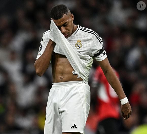 R. Madrid 05/11/2024 - Ligue des Champions / Real Madrid-Milan - Kylian Mbappe'