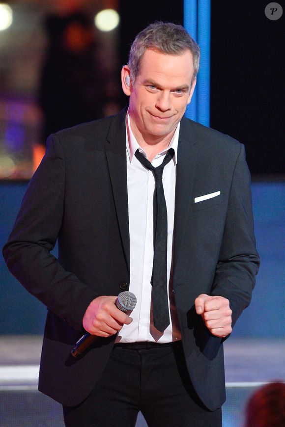 Le chanteur Garou (parrain du Téléthon 2016) - 30ème édition du Téléthon 2016 (AFMTéléthon) à l'hippodrome de Longchamp à Paris, France, le 3 décembre 2016. © Coadic Guirec/Bestimage