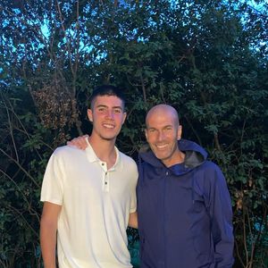 Elyaz et Zinedine Zidane