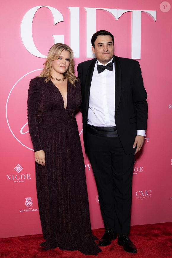 Camille Gottlieb et Médy Anthony assistent au premier Gala Global Gift sponsorisé par « APM Monaco » organisé à Monaco, à la Salle Empire de l'Hôtel de Paris. © Olivier Huitel/Pool/Bestimage