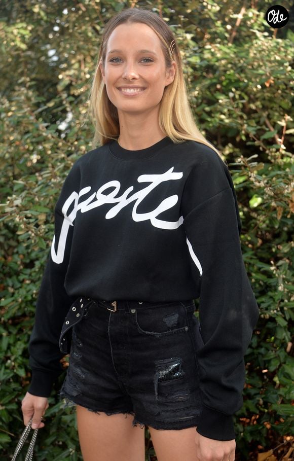 Ilona Smet - People au défilé Lacoste Collection Prêt-à-Porter Printemps/Eté 2020 lors de la Fashion Week de Paris, le 1er octobre 2019. © Veeren Ramsamy-Christophe Clovis/Bestimage