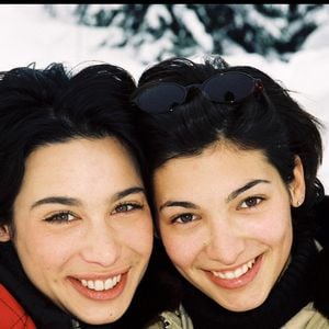 Archives - Laurette Fugain et sa sœur Marie Fugain à Courchevel.
Crédit : MAX COLIN / BESTIMAGE