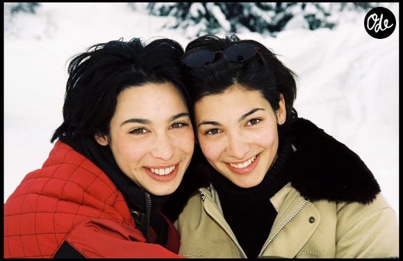 Archives - Laurette Fugain et sa sœur Marie Fugain à Courchevel.
Crédit : MAX COLIN / BESTIMAGE