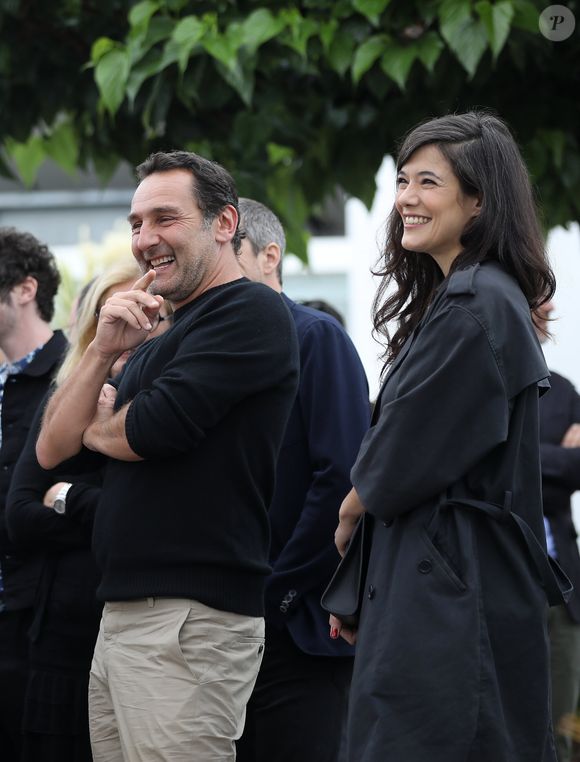 Gilles Lellouche, Mélanie Doutey - Photocall du film "Le grand bain" au 71ème Festival International du Film de Cannes, le 13 mai 2018. © Borde / Jacovides / Moreau / Bestimage