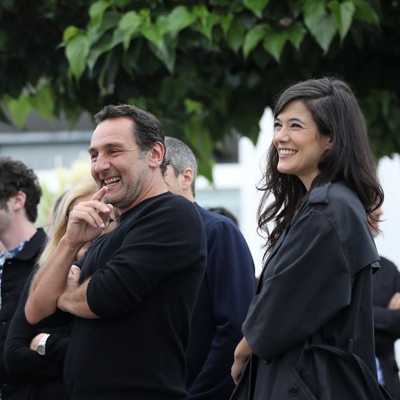 Gilles Lellouche, Mélanie Doutey - Photocall du film "Le grand bain" au 71ème Festival International du Film de Cannes, le 13 mai 2018. © Borde / Jacovides / Moreau / Bestimage
