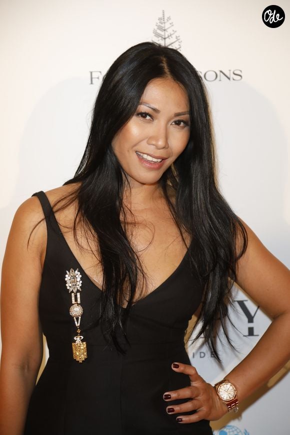 Anggun lors du photocall de la 8ème édition du "Global Gift Gala" à l'hôtel Four Seasons George V à Paris, le 16 mai 2017.
© Marc Ausset-Lacroix/Bestimage