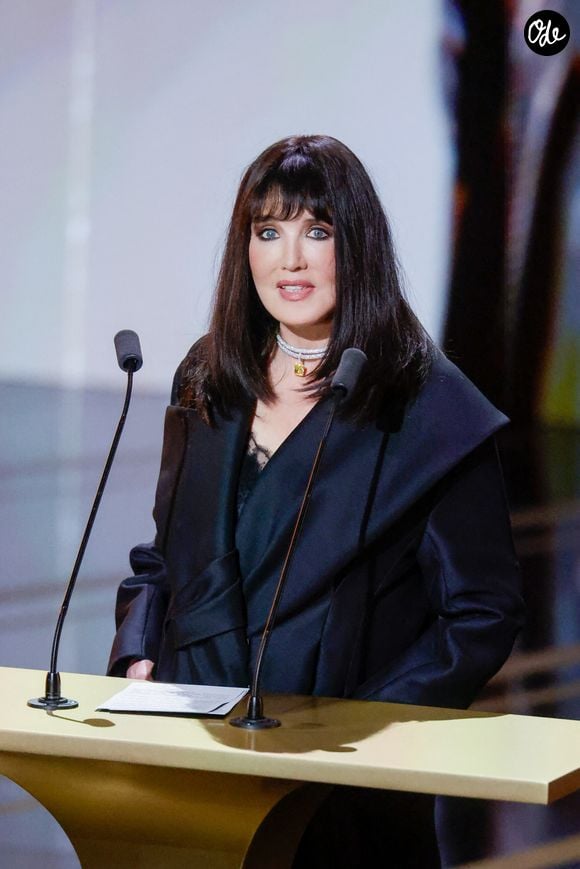 Isabelle Adjani lors de la 51ème cérémonie des César à l'Olympia à Paris, France, le 26 février 2025 © Borde-Jacovides/Bestimage