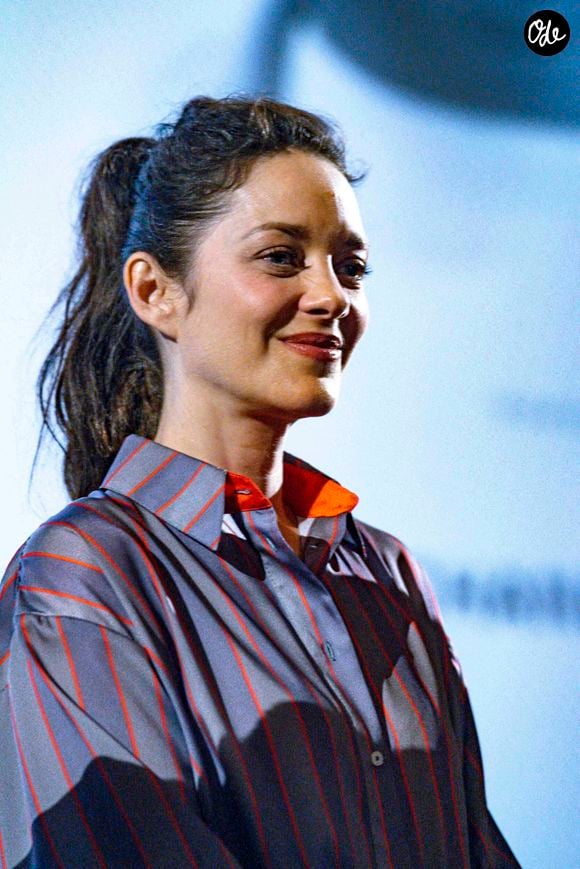 Marion Cotillard lors de la présentation du film "Karma" de G. Canet au Pathé Bellecour lors de la 18ème édition du festival Lumières à Lyon le 14 octobre 2026. © Sandrine Thesillat / PsnewZ / Bestimage