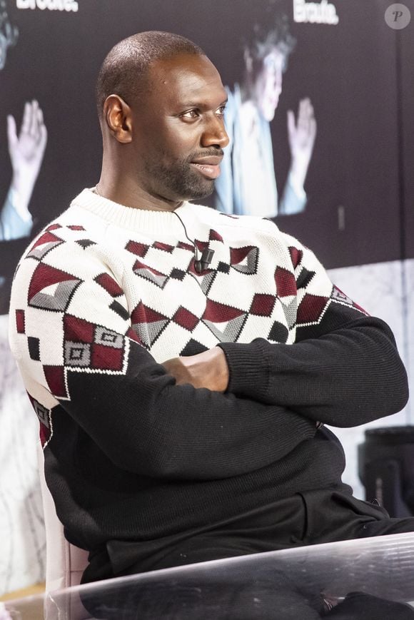 Exclusif - Omar Sy - Enregistrement de l'émission "Clique", présentée par M.Achour et diffusée le 10 janvier sur Canal +
© Jack Tribeca / Bestimage