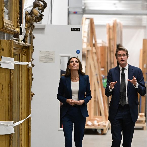 Catherine Kate Middleton, princesse de Galles, est en visite à la V&A East Storehouse à Londres le 10 juin 2025

© Eddie Mulholland / Pool / Burton via Bestimage