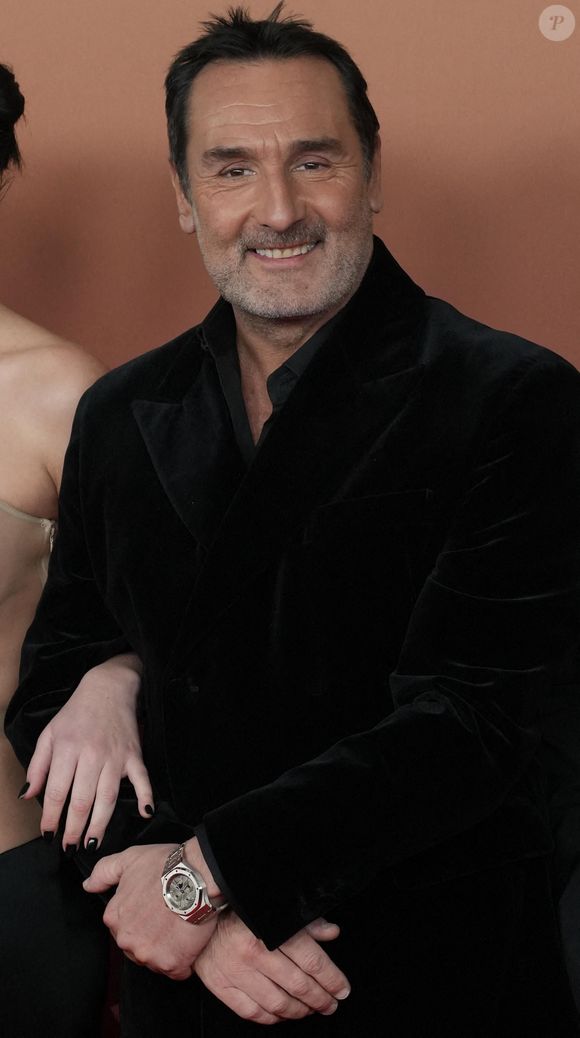 Gilles Lellouche arrive à la 50e cérémonie des César du cinéma à l'Olympia le 28 février 2025 à Paris, France.  Photo by Laurent Lairys/ABACAPRESS.COM