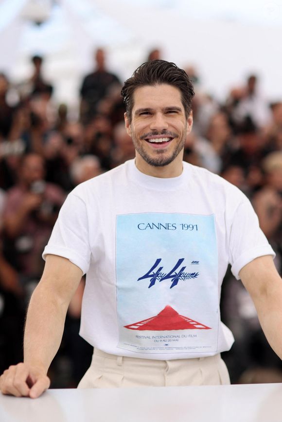 François Civil - Photocall du film "L'Amour Ouf" (Beating Hearts / Compétition) lors du 77ème Festival International du Film de Cannes (14 - 25 mai 2024), le 24 mai 2024. 
© Jacovides / Moreau / Bestimage
