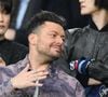 Kev Adams assiste au match PSG contre Liverpool en Ligue des Champions au Parc des Princes, Paris, France, le 5 mars 2025. Photo by Lionel Urman/ABACAPRESS.COM