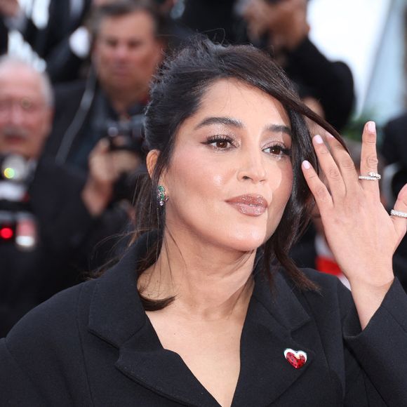 Leila Bekhti à la montée des marches du film « Furiosa : A Mad Max Saga » lors du 77ème Festival International du Film de Cannes, au Palais des Festivals à Cannes. Le 15 mai 2024. Photo par Agence / Bestimage