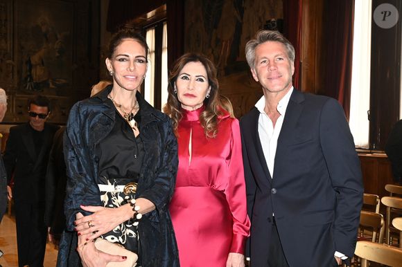 Adriana Abascal, Maria Pia Giancaro Ruspoli, le prince Emmanuel-Philibert de Savoie au Concerto pour la paix de Omar Harfouch dans la chambre de députés à Rome en Italie le 29 avril 2025. Photo par SGP / BESTIMAGE